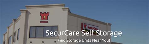 Mar 2, 2017 About this Facility. . Securcare storage